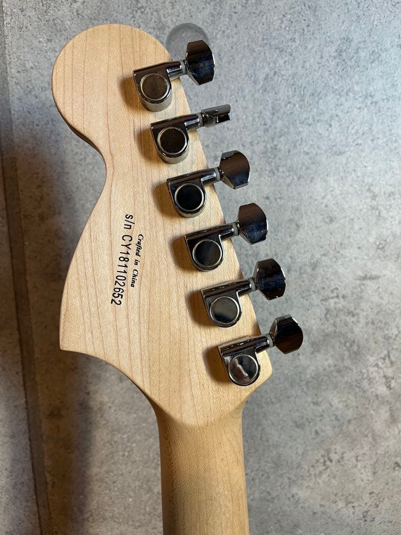 エレキギター　Squier by Fender スクワイヤー