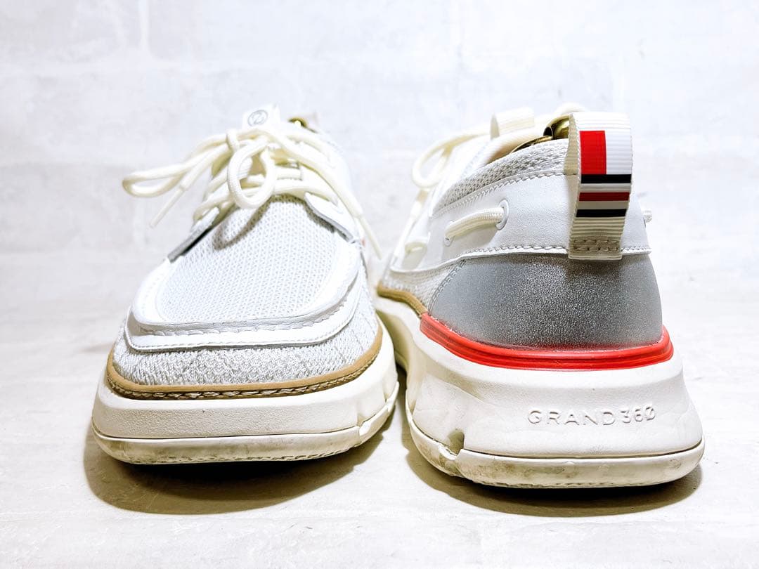 2回着【極美品】COLE HAAN ZEROGRAND デッキシューズ US10