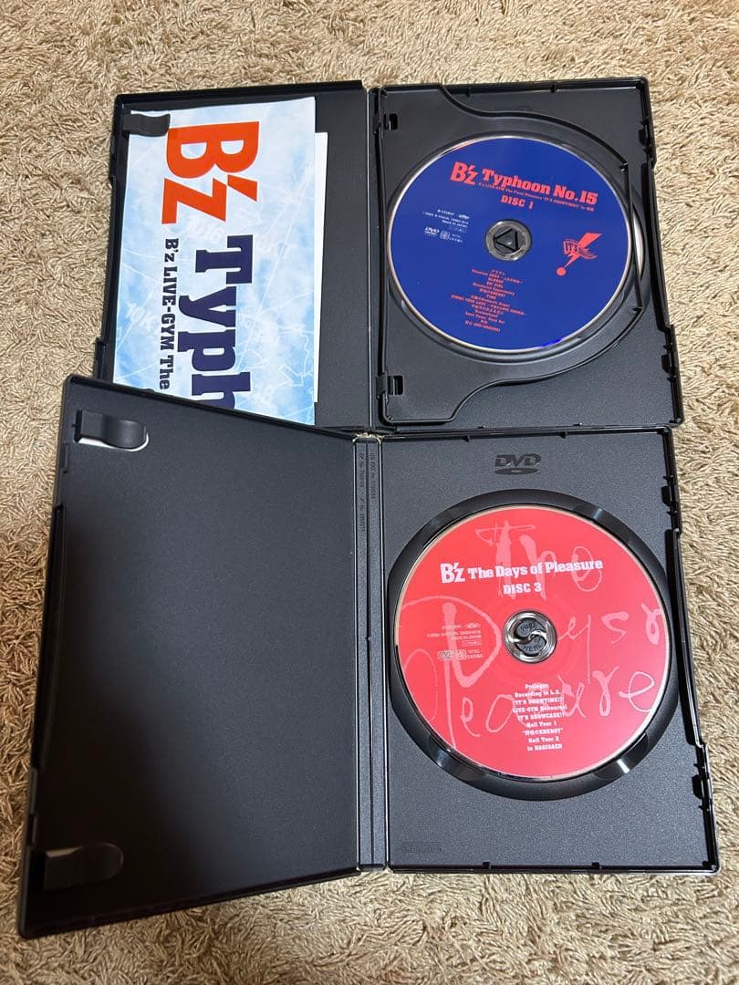 B'zの人気ライブDVD　5作品セット