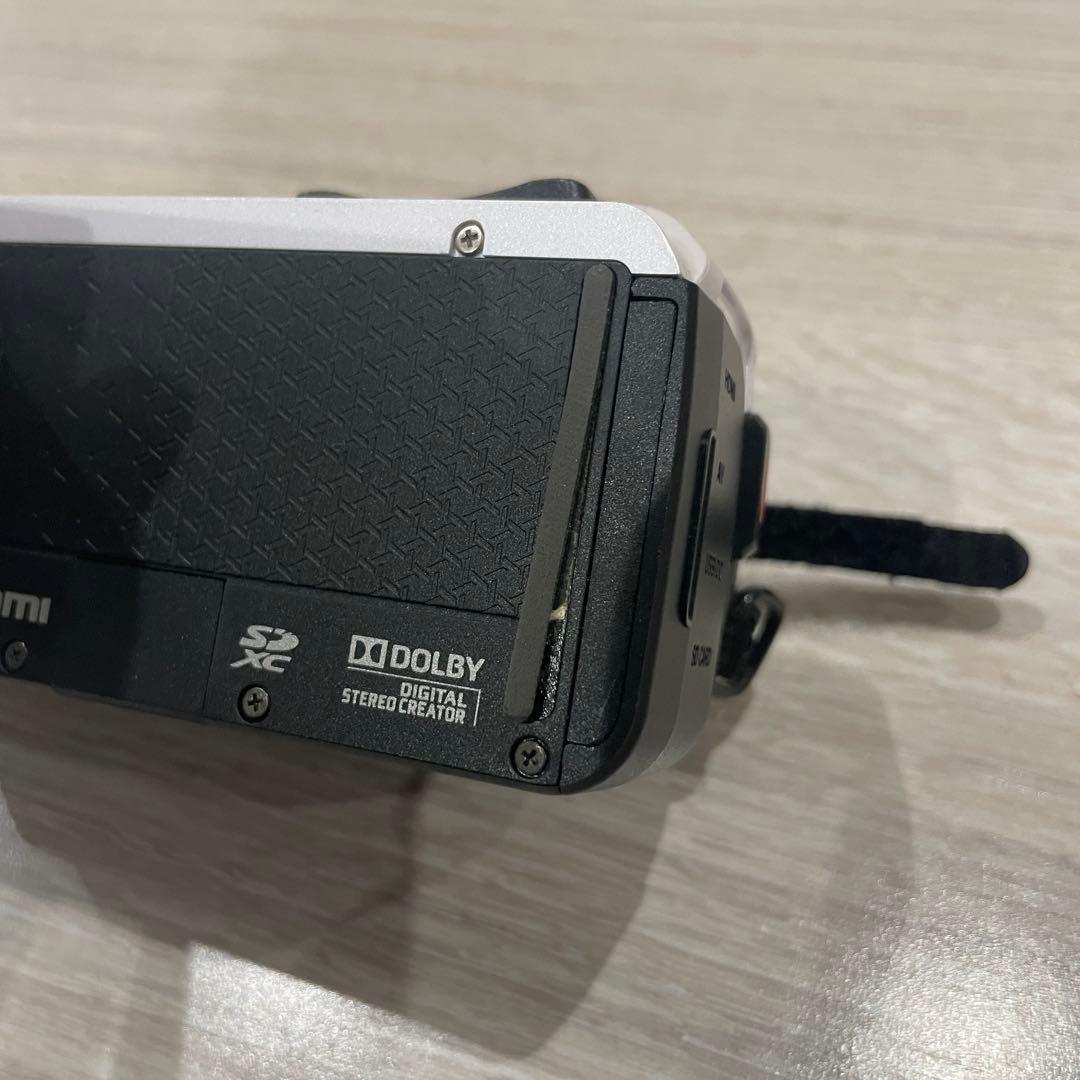 JVC Everio GZ-F200-W フルHD【64GB SD付】