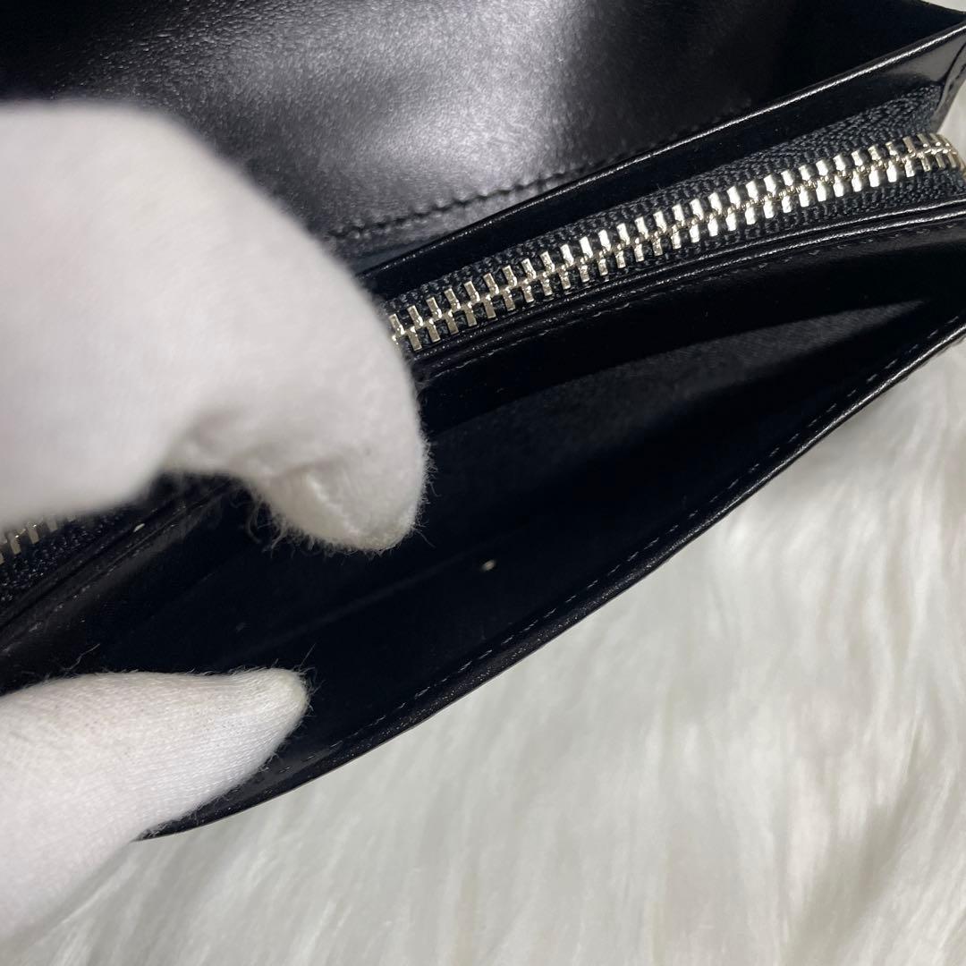 【極美品】BURBERRYバーバリー 財布 ブラック ブルーレーベル 本革