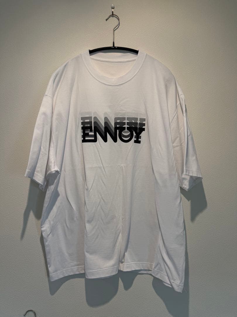 トップス ENNOY ELECTRIC LOGO GRADATION SS TEE L