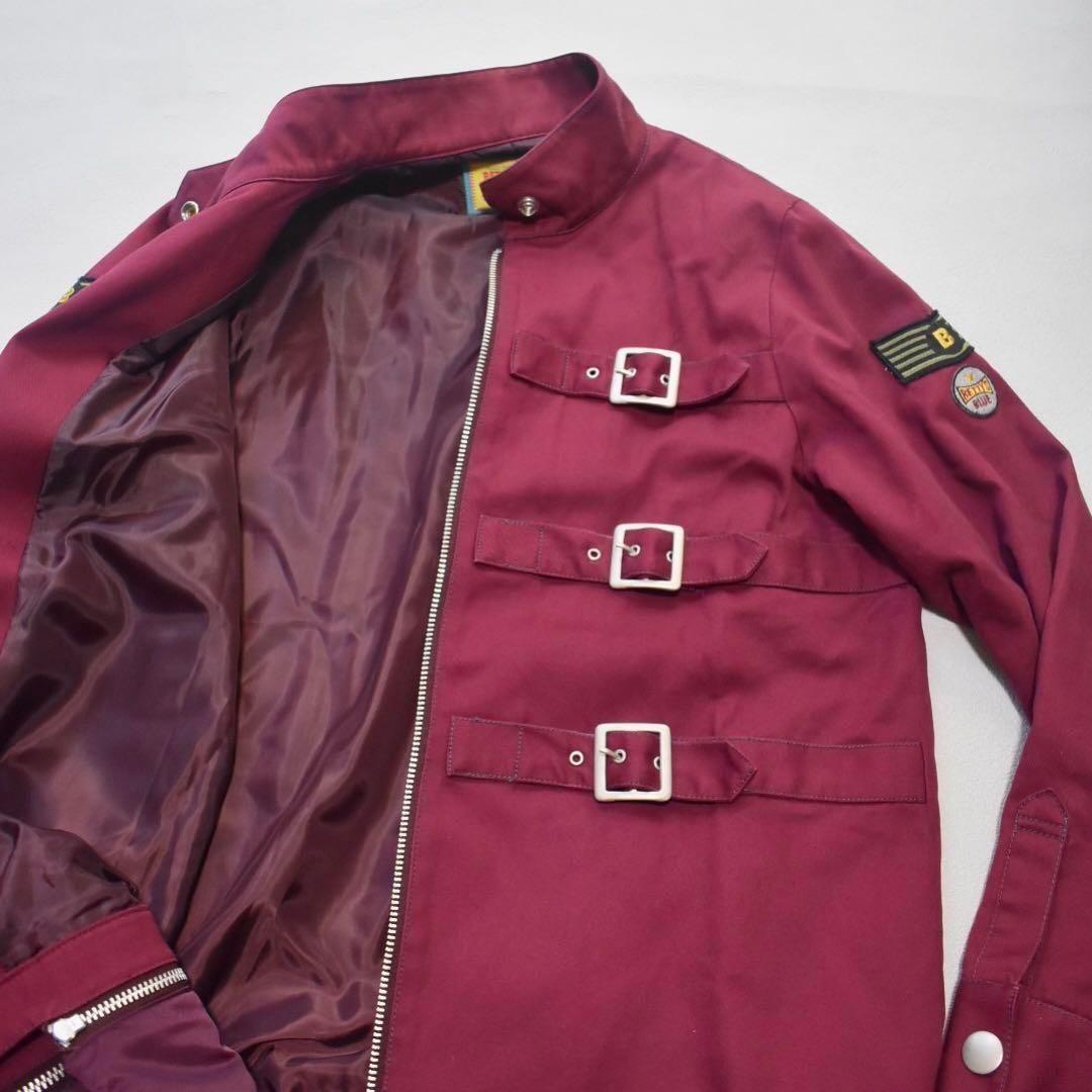 90s archiveBETTYS BLUE ボンテージジャケット 3連バックル