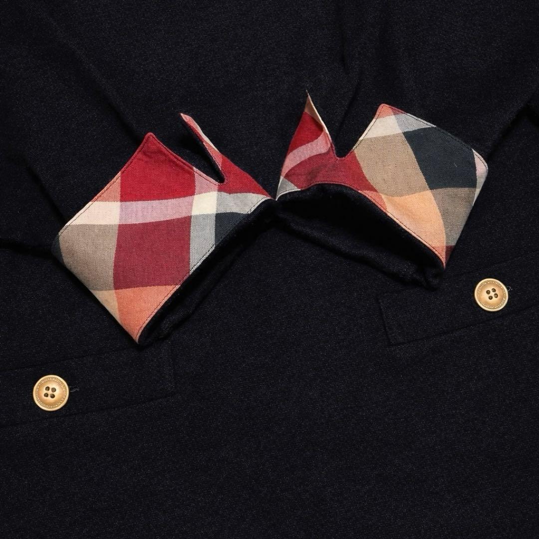 BLUE LABEL CRESTBRIDGE チェック ワンピース 金ボタン