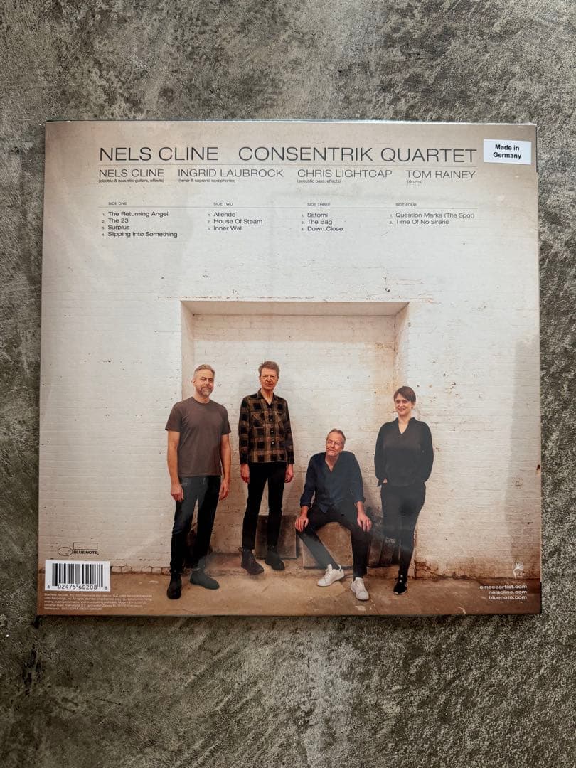 新品未使用 Nels Cline \"Consentrik Quartet\" LP
