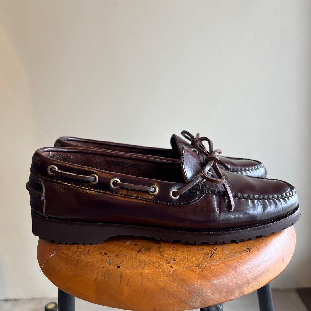 RalphLauren ラルフローレン デッキシューズ 8.5D ダークブラウン