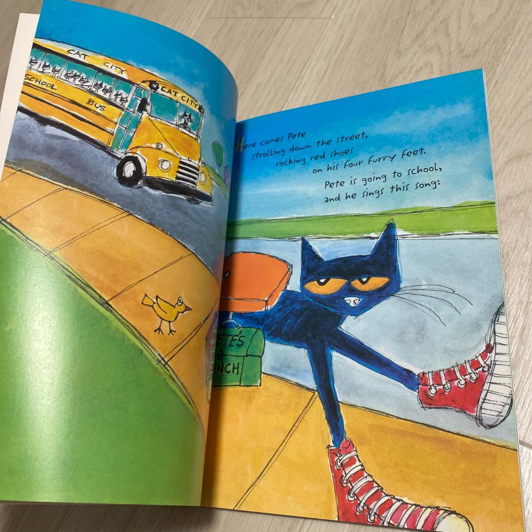 洋書 181B Pete the Cat: Rocking in My School