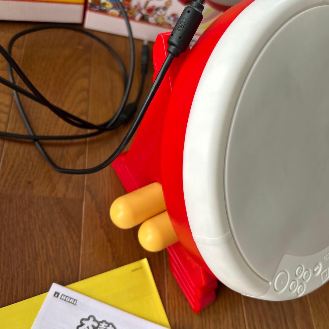 ▶︎Switch ソフト付き　太鼓の達人専用コントローラー×2個セット　タタコン