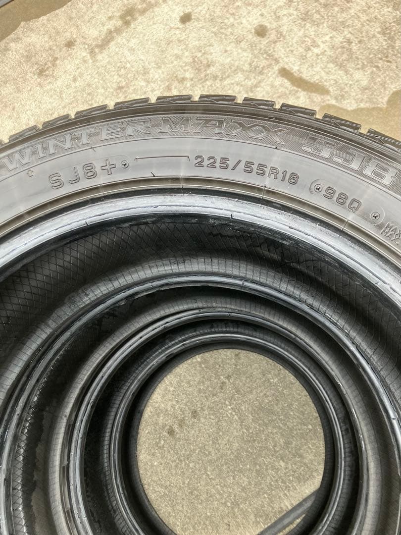 WINTER MAXX SJ8+ 225/55R18 98Q 2本　②