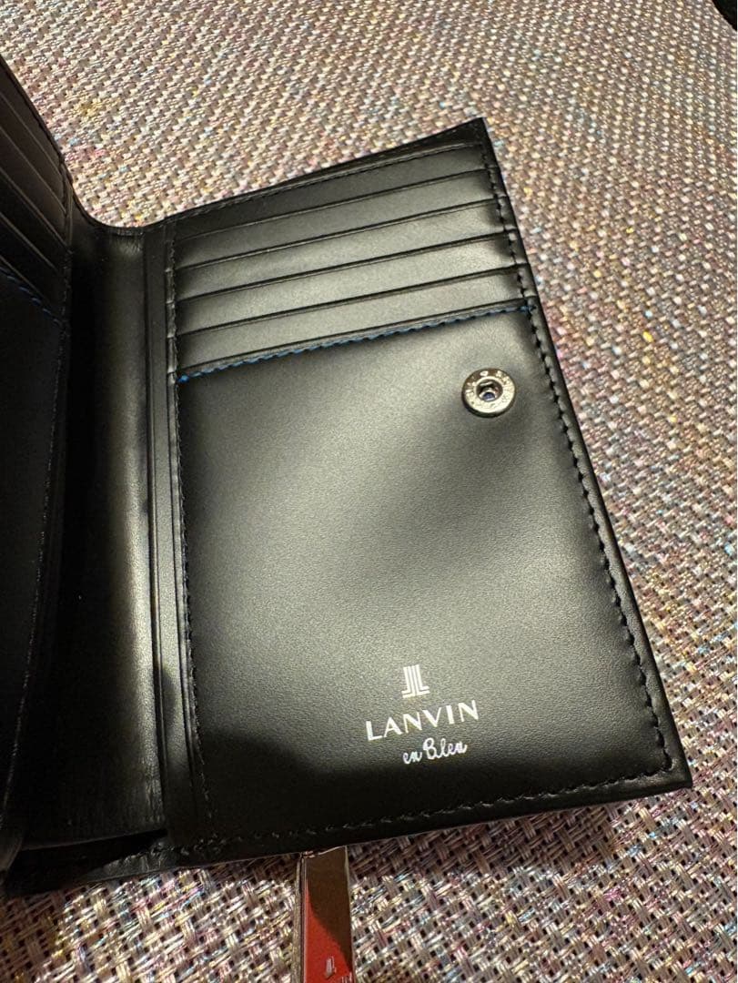 LANVIN on Bleu 二つ折財布