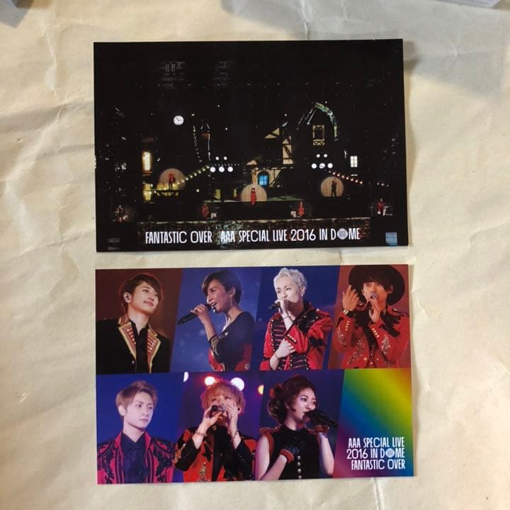 【初回生産限定盤】AAA FANTASTIC OVER DVD グッズ付き