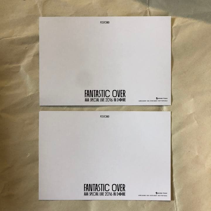 【初回生産限定盤】AAA FANTASTIC OVER DVD グッズ付き