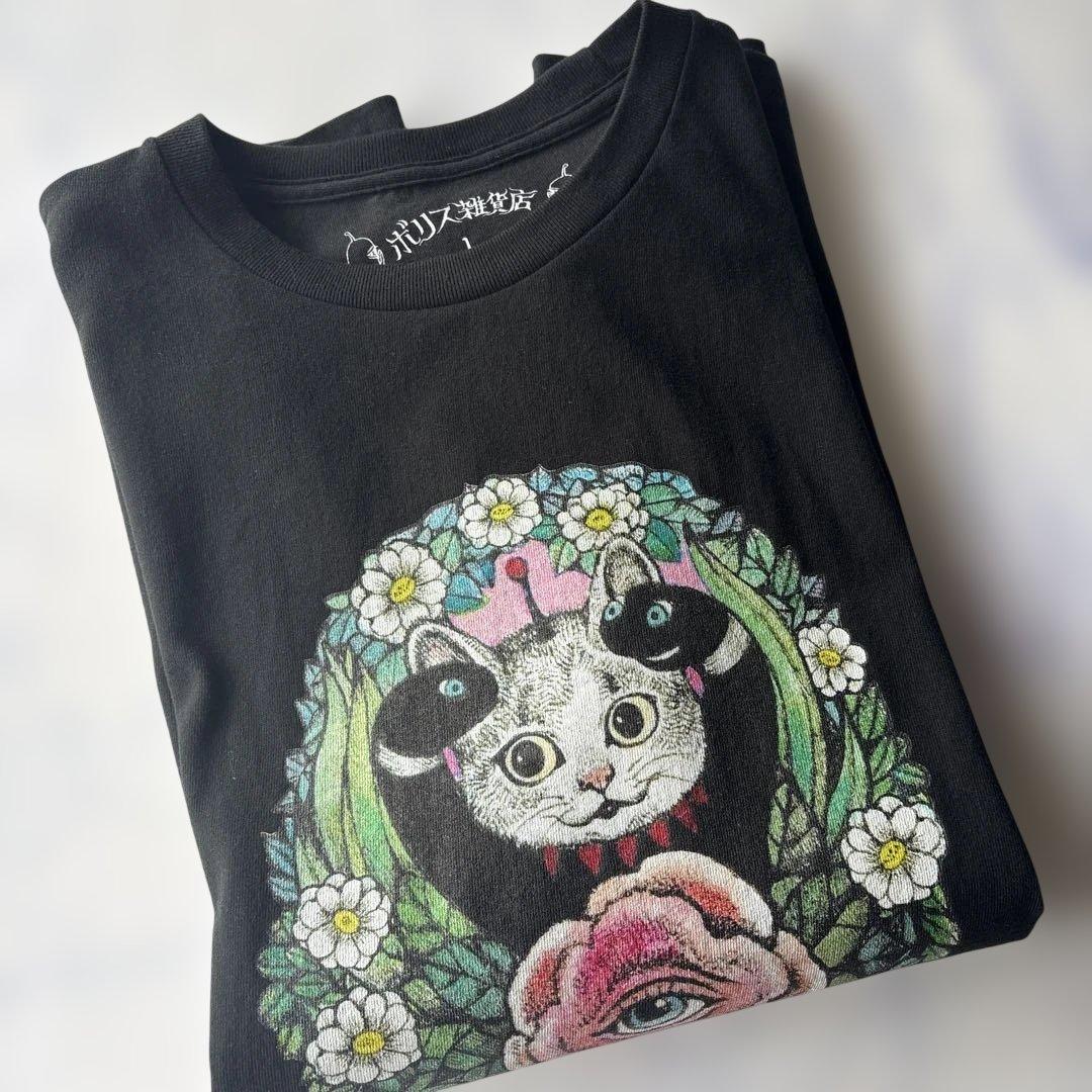 ヒグチユウコ Lサイズ Tシャツ ちいさな画集4 ボリス雑貨店　ギュスターヴ3号