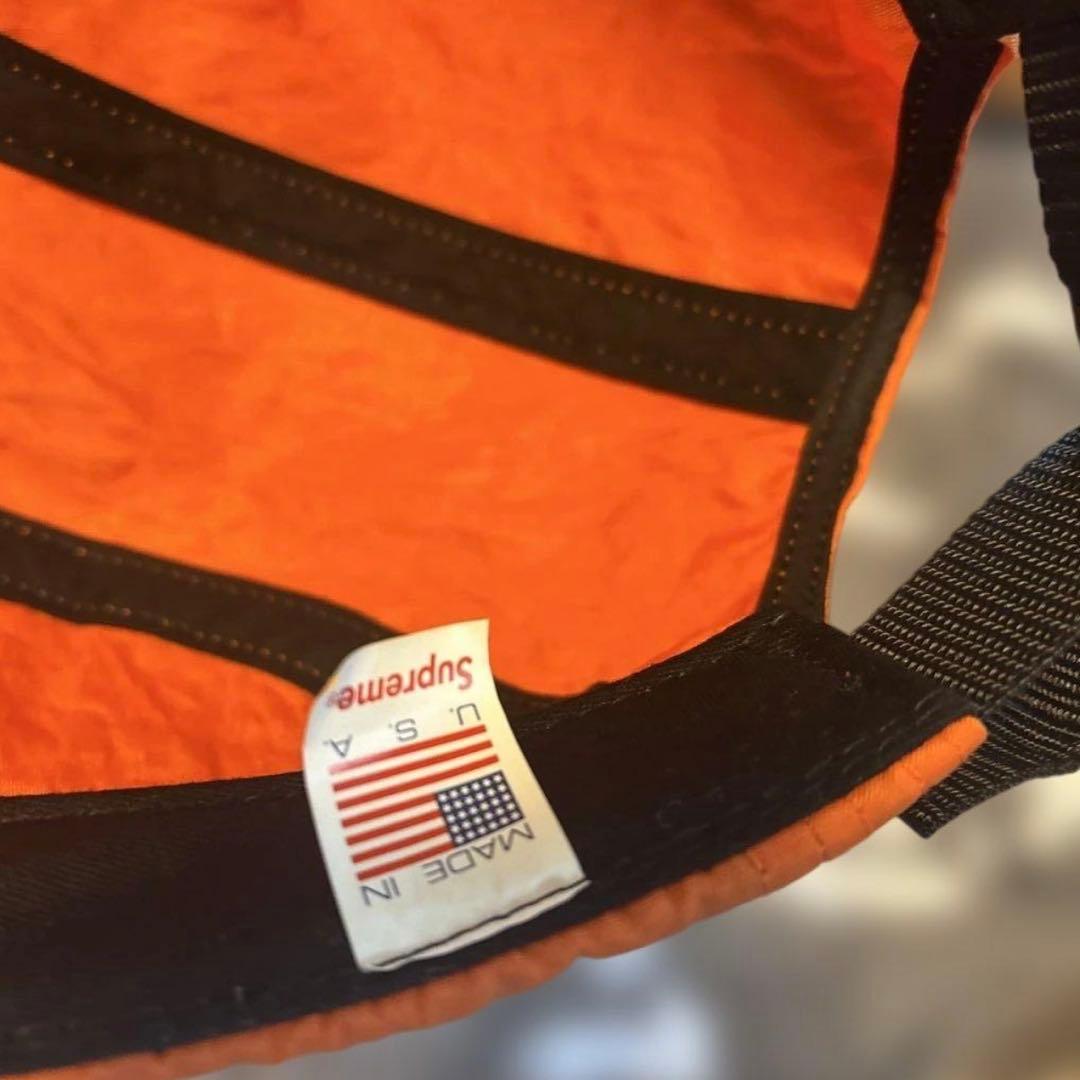 帽子 supreme orange cap