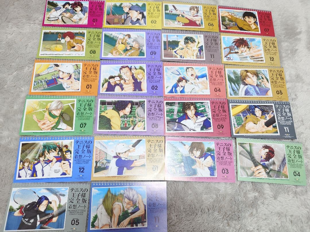 テニスの王子様 完全版 全巻 着想ノート付き