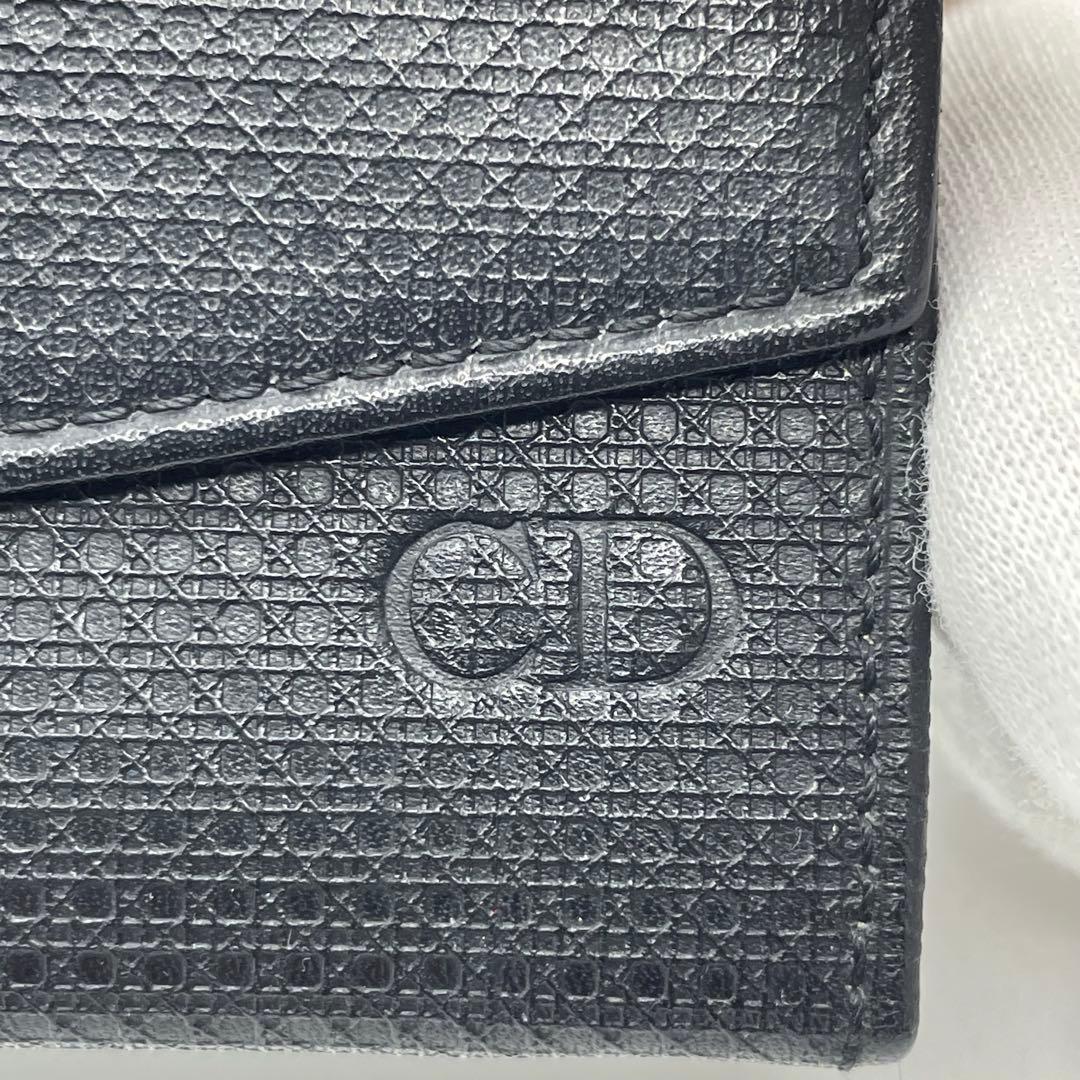 【美品】 DIOR ディオール カードケース 小銭入れ カナージュ