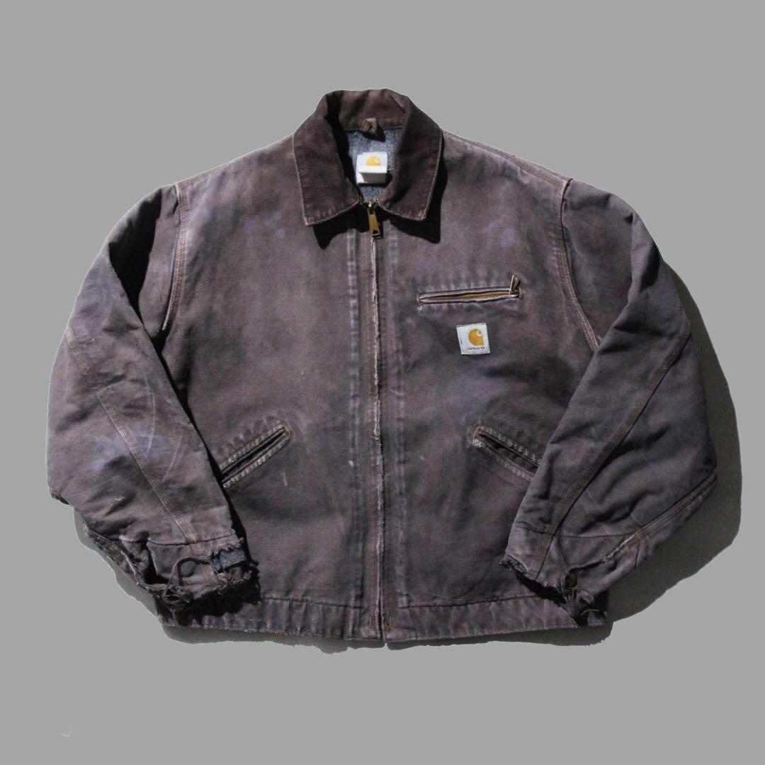 激レア カーハート デトロイトジャケット ボロ フェード carhartt 古着