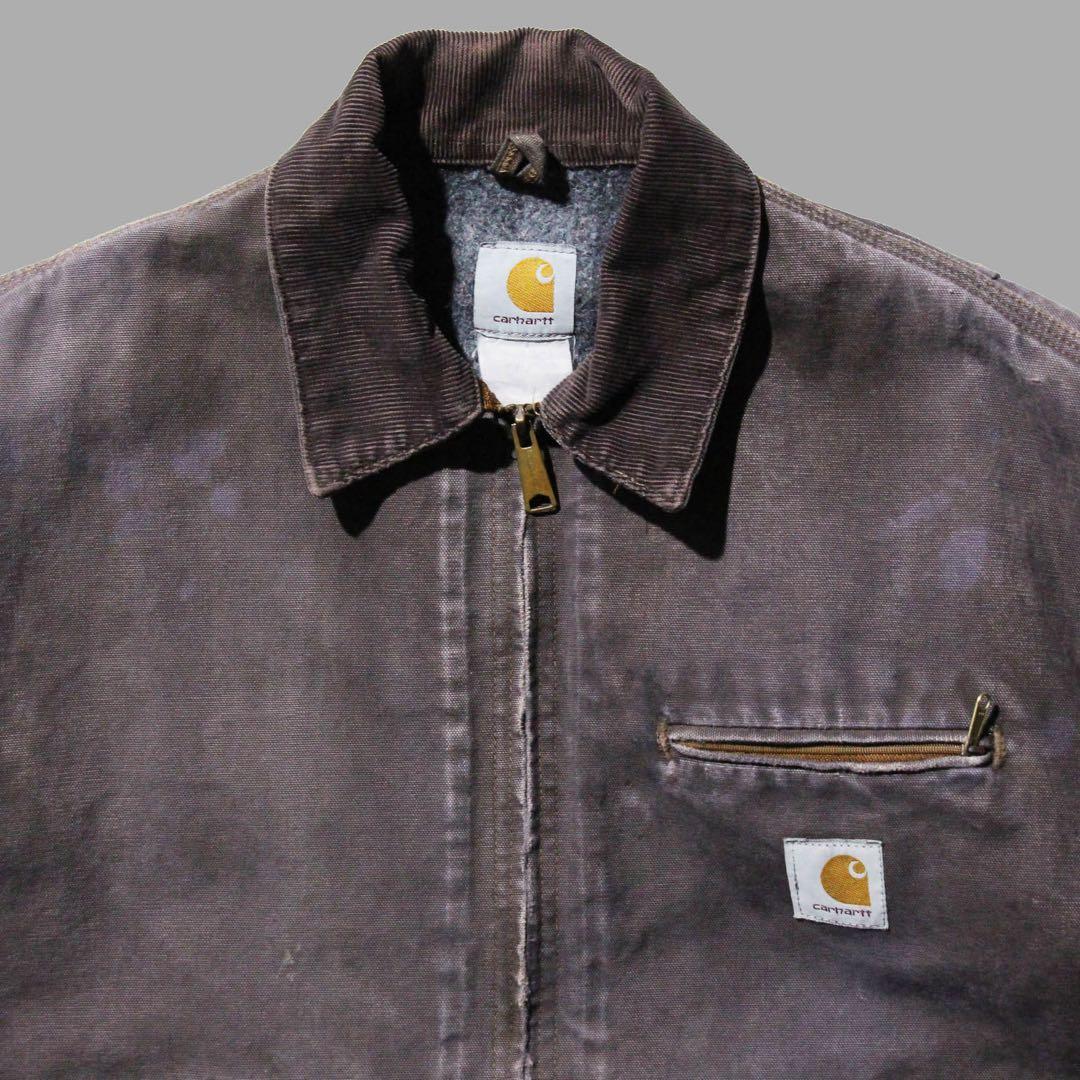 激レア カーハート デトロイトジャケット ボロ フェード carhartt 古着