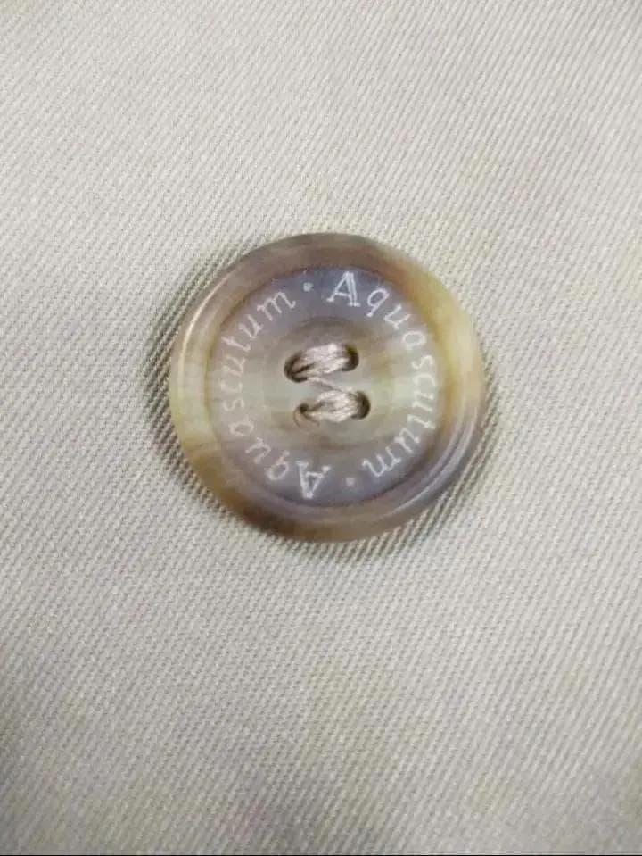 【美品】【着脱可能ライナー】アクアスキュータム ロングトレンチコート　ベルト付き