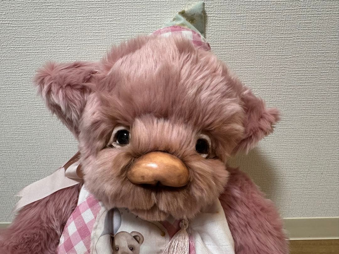 海外作家様作　テディベア　人形　ハンドメイド【お値引き可能】