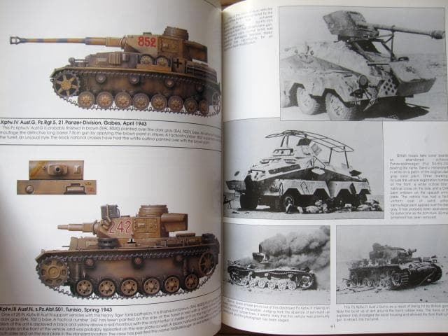 洋書 Armor of the Deutsches Afrikakorps