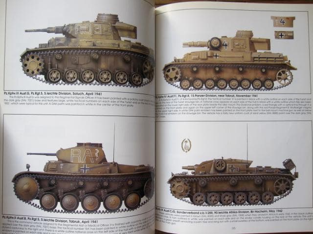 洋書 Armor of the Deutsches Afrikakorps