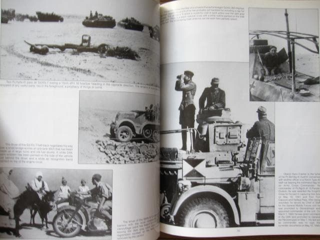 洋書 Armor of the Deutsches Afrikakorps