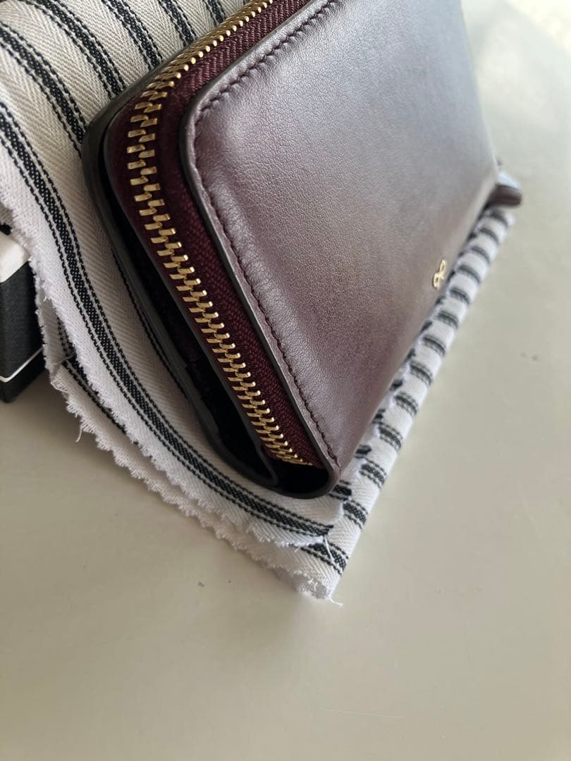 ANYA HINDMARCH スマイリーCompact Wallet２つ折り財布