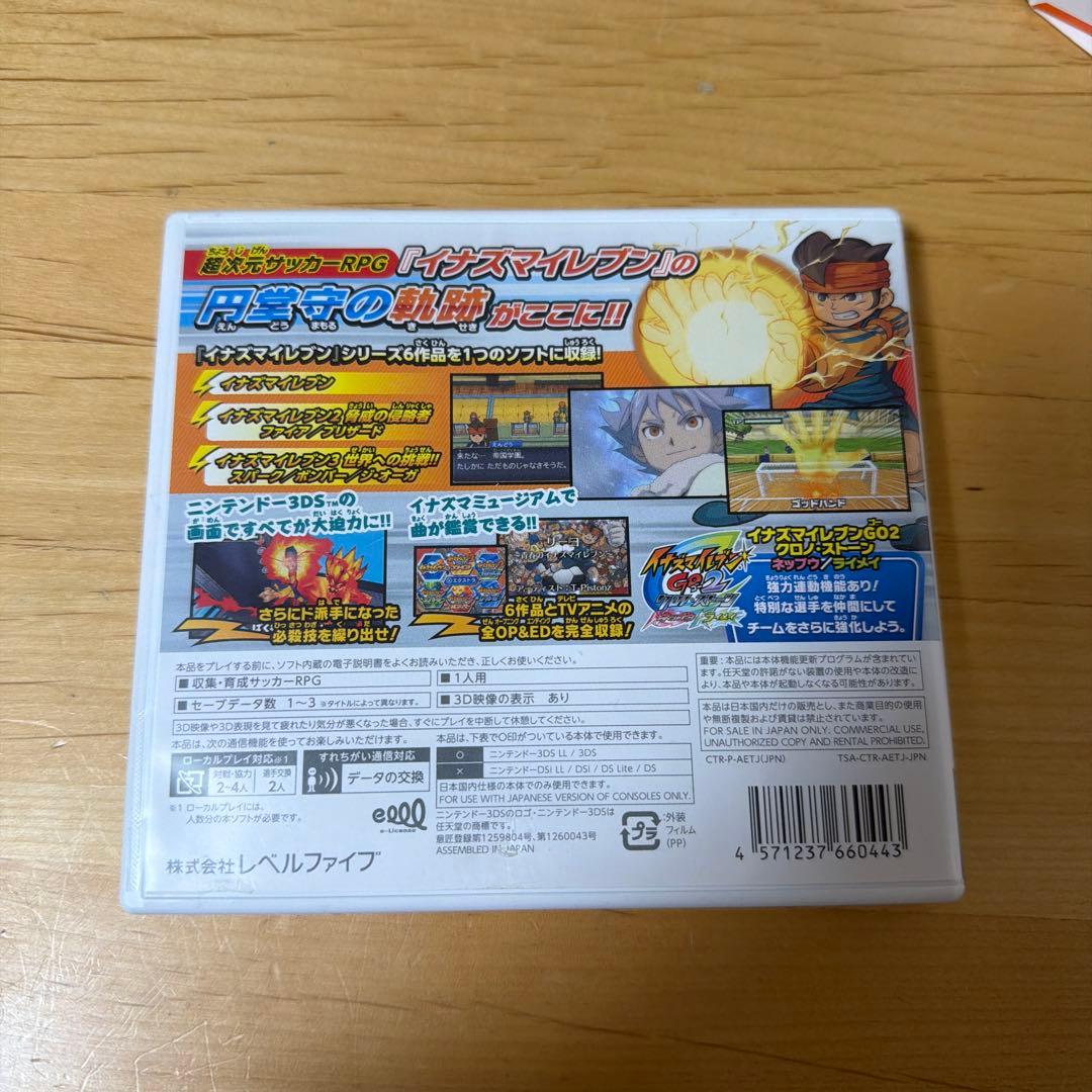 3DSイナズマイレブン1.2.3円堂守伝説！！　動作確認済み
