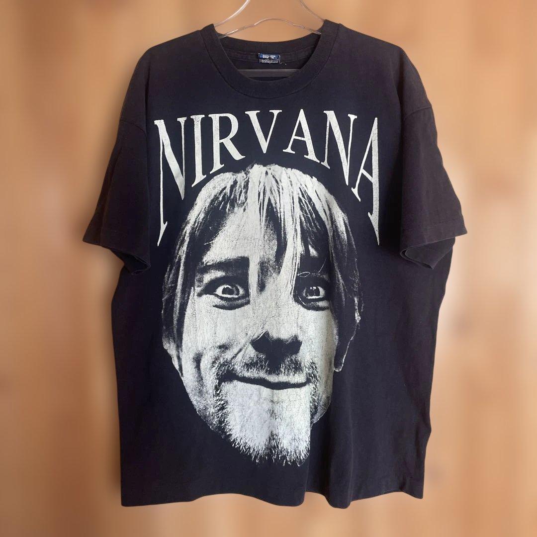 当時物 90’s Nirvana ニルヴァーナ カート コバーン Tシャツ