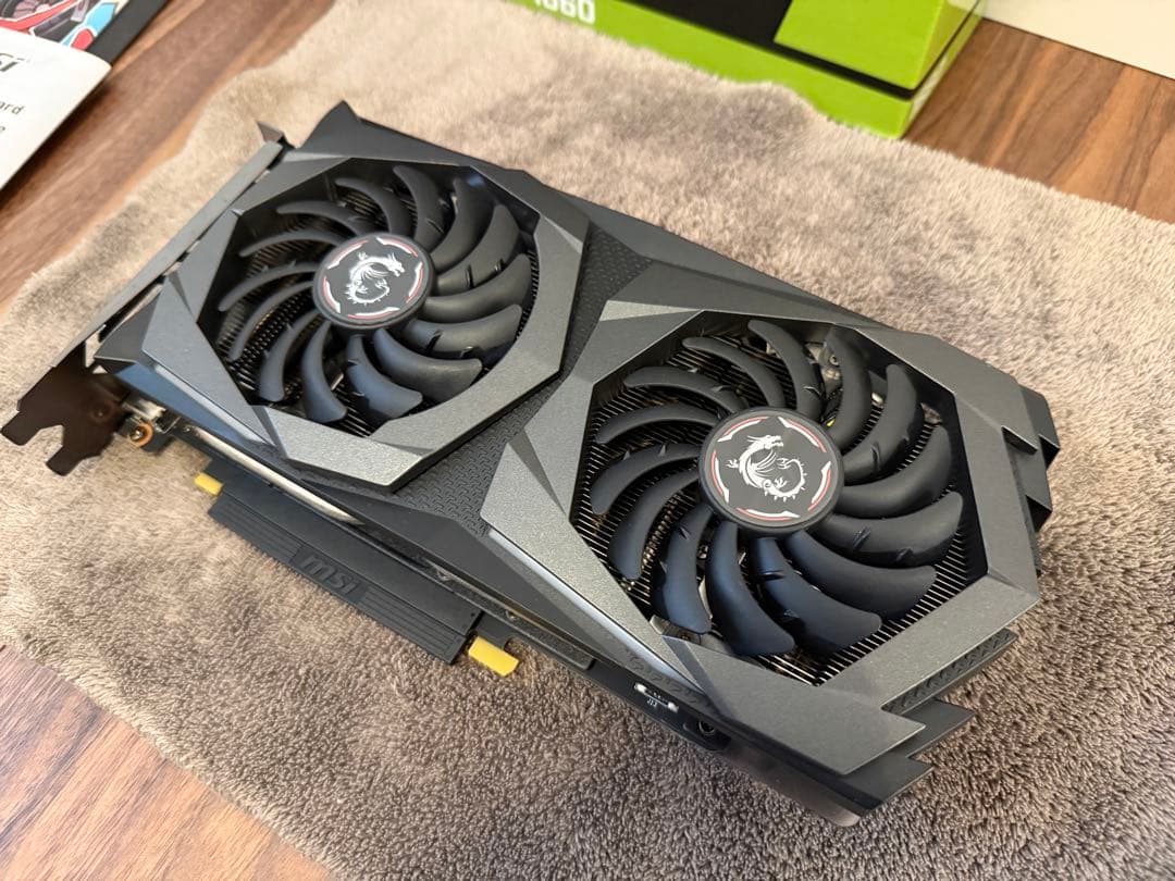 グラフィックボード・グラボ・ビデオカード MSI GeForce GTX 1660 GAMING X 6G