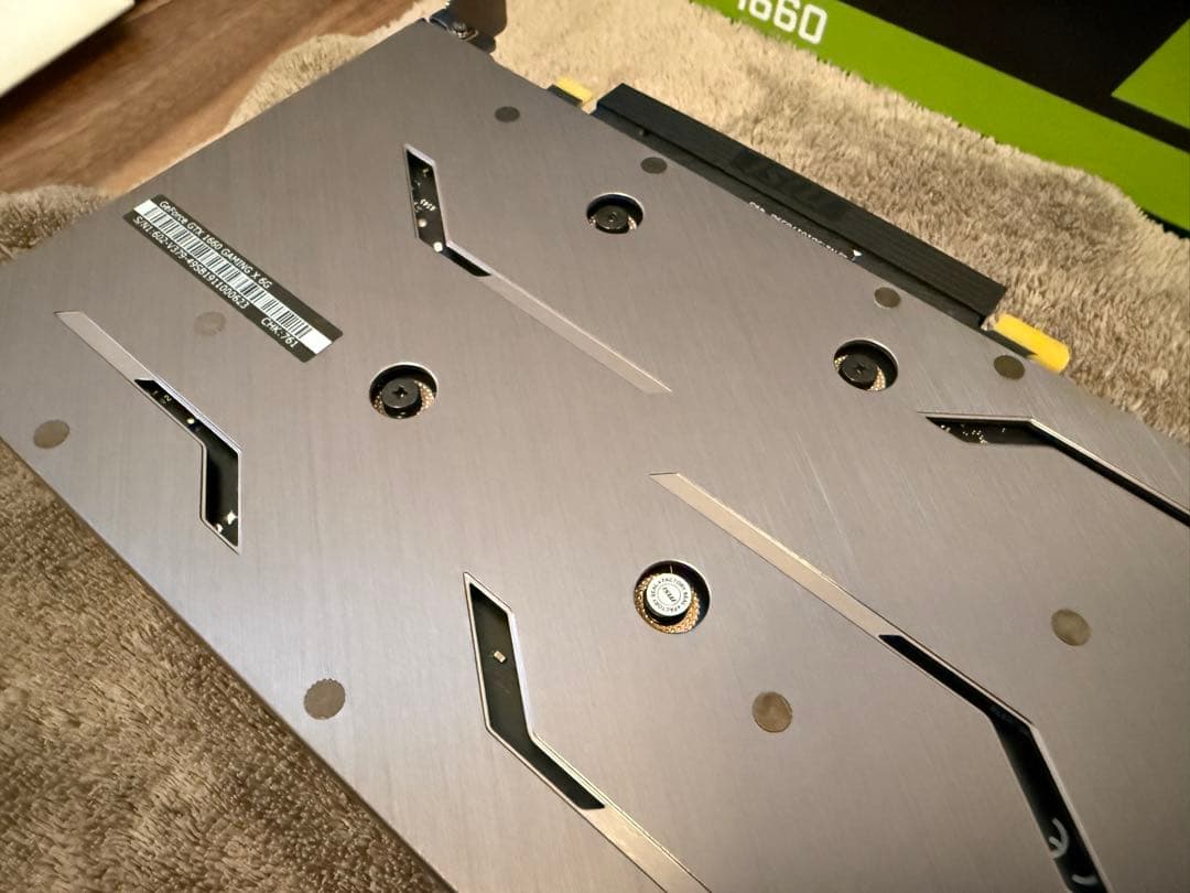 グラフィックボード・グラボ・ビデオカード MSI GeForce GTX 1660 GAMING X 6G