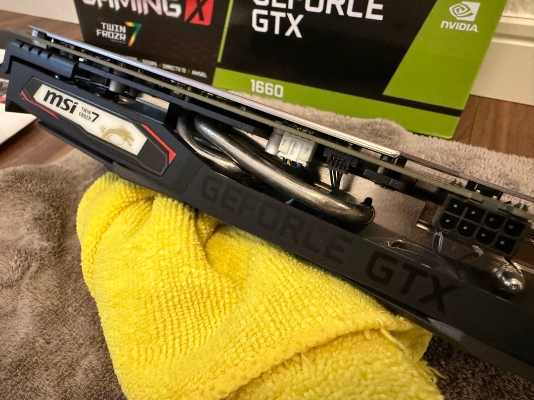 グラフィックボード・グラボ・ビデオカード MSI GeForce GTX 1660 GAMING X 6G