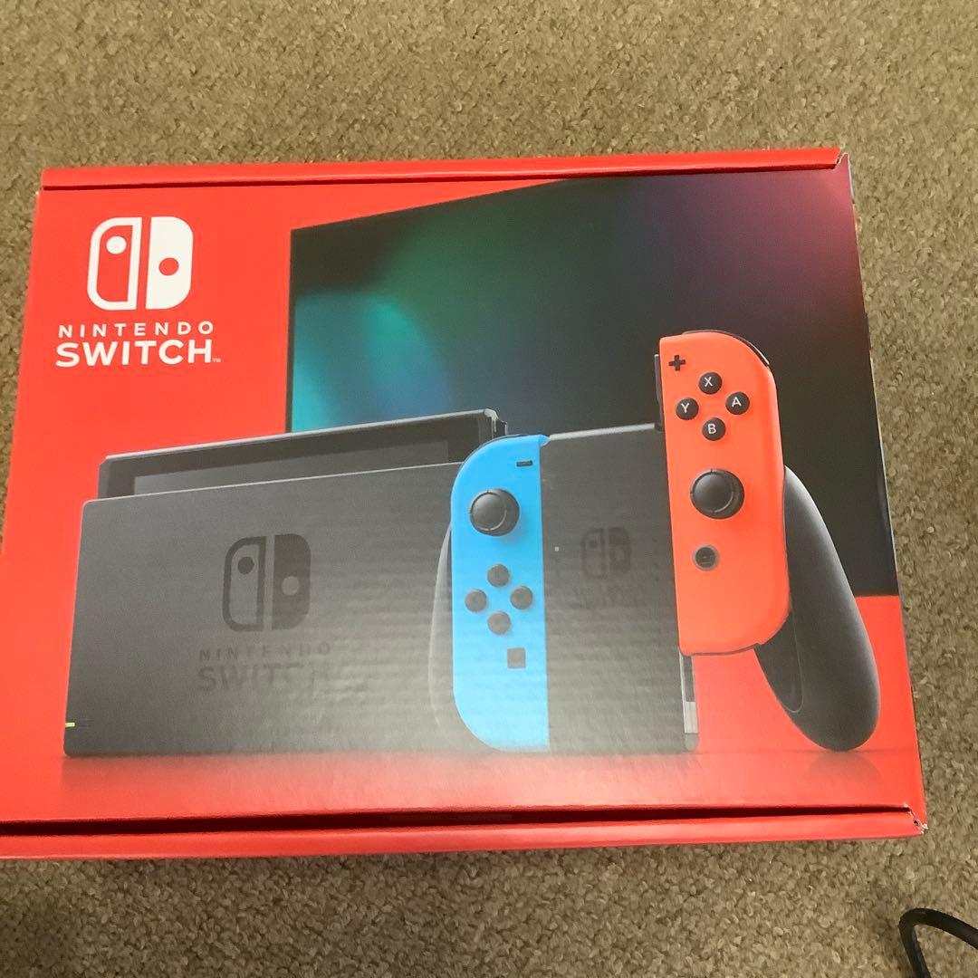 Switch 本体レッド/ブルー 、128GSD、追加ジョイコン、ケースつき