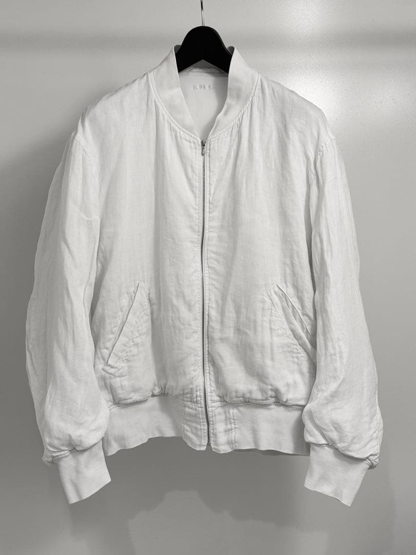 a*m様 COMOLI 23ss リネンwクロスジップブルゾン サイズ2