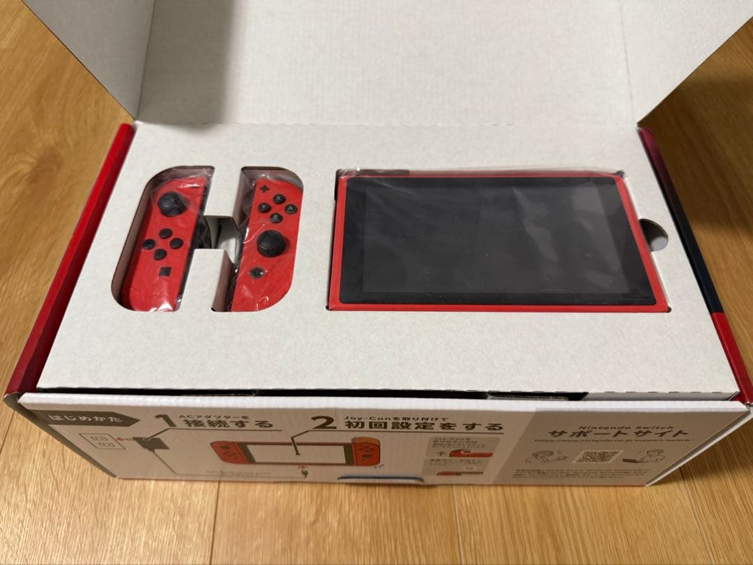 Nintendo Switch マリオ レッド × ブルー セット、プロコン等