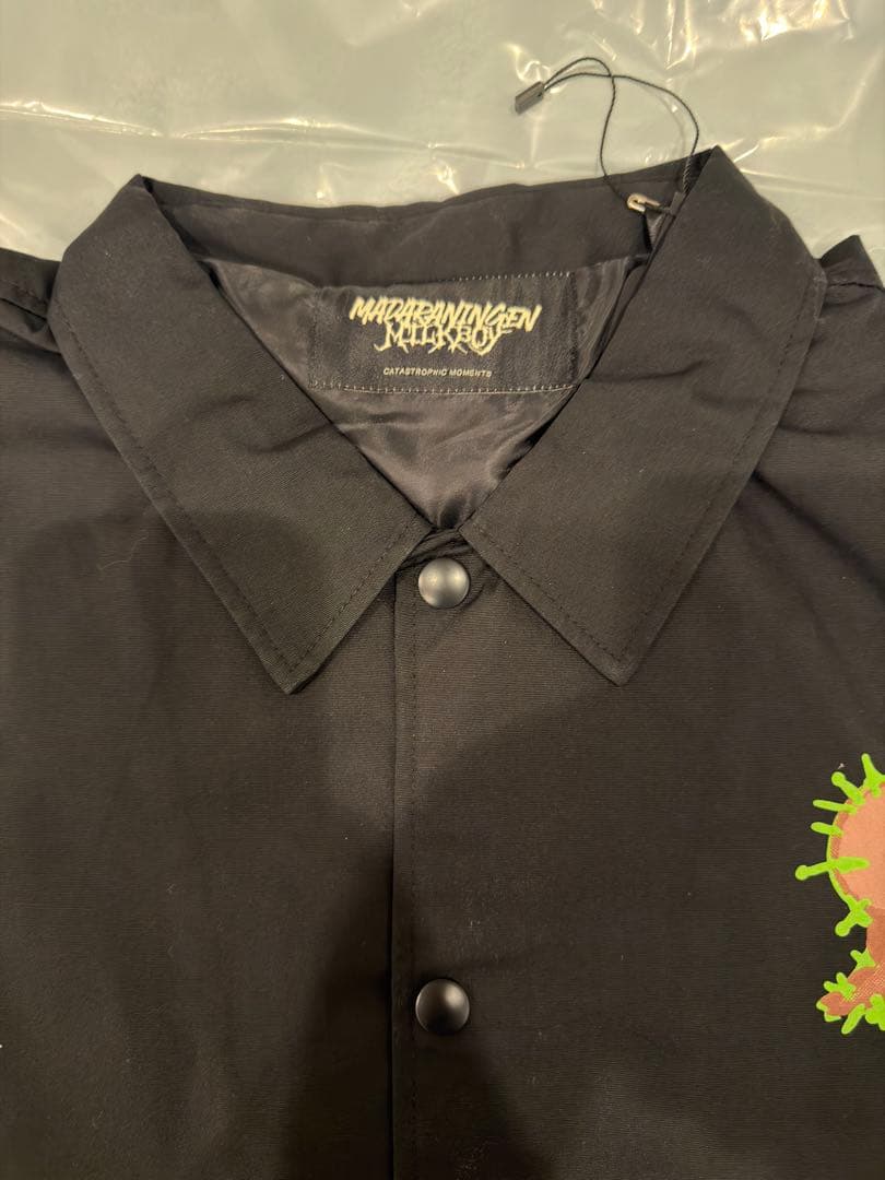 MILKBOY x MADARANINGEN コーチジャケット ブラック
