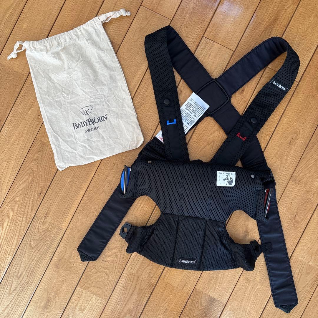 BABYBJÖRN ベビービョルン　ベビーキャリアMINI Air ブラック　黒