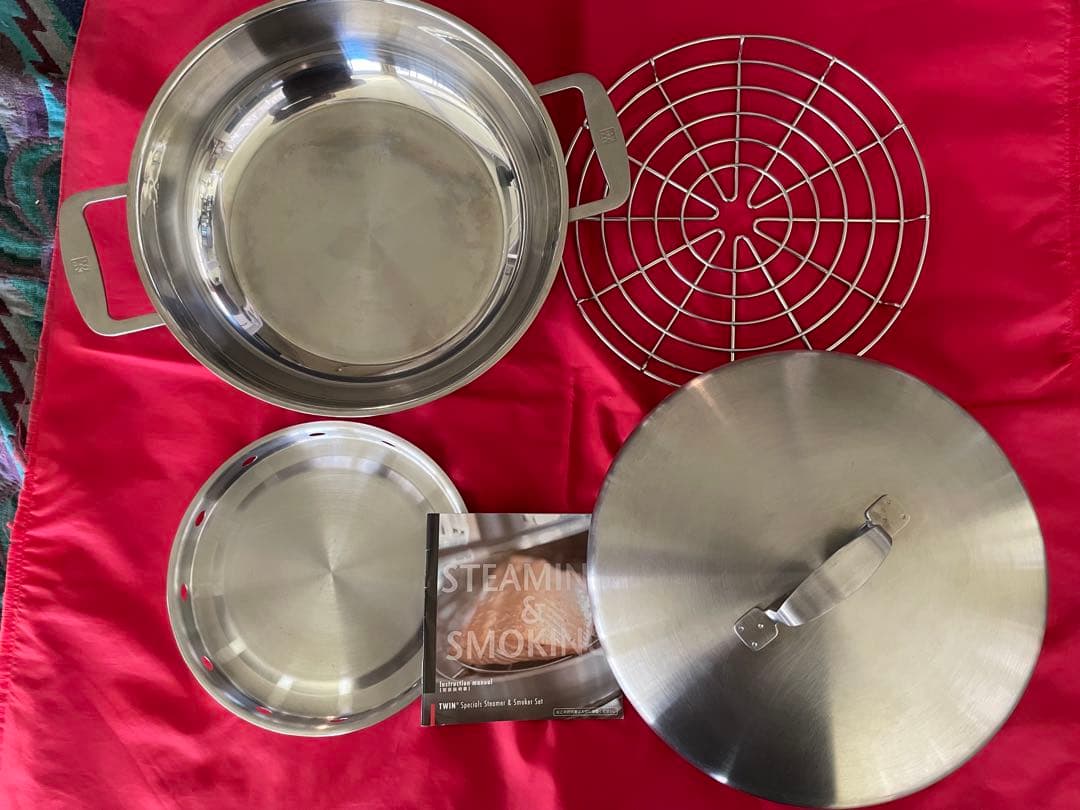 ヘンケルズ　ZWILLING スチーマー&スモーカーセット　4ピース　美品