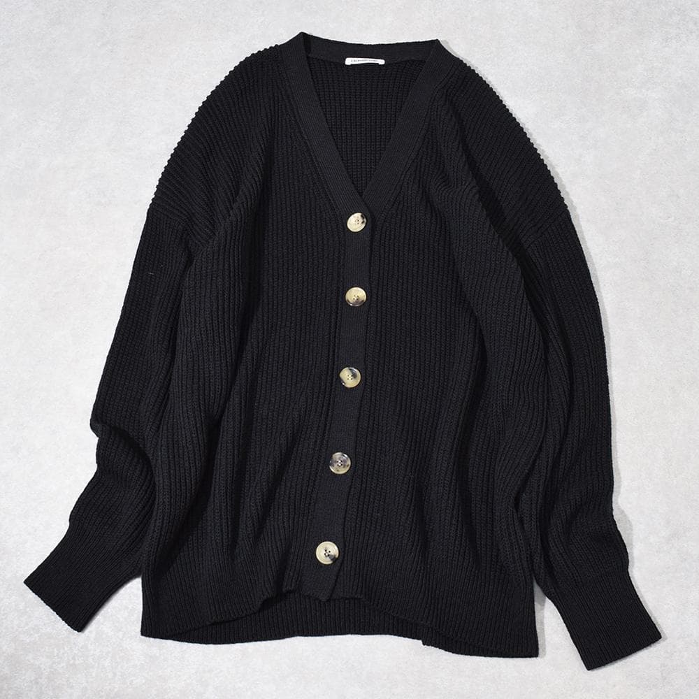 Deuxieme Classe Si/Co Relax Vネック カーディガン