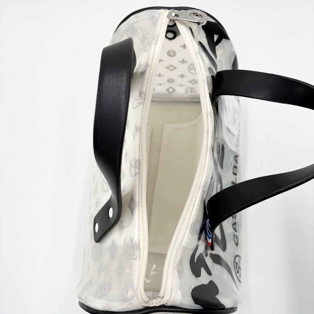 【タグ付き】カステルバジャック アミンIII 2WAY ミニボストンバッグ 透明