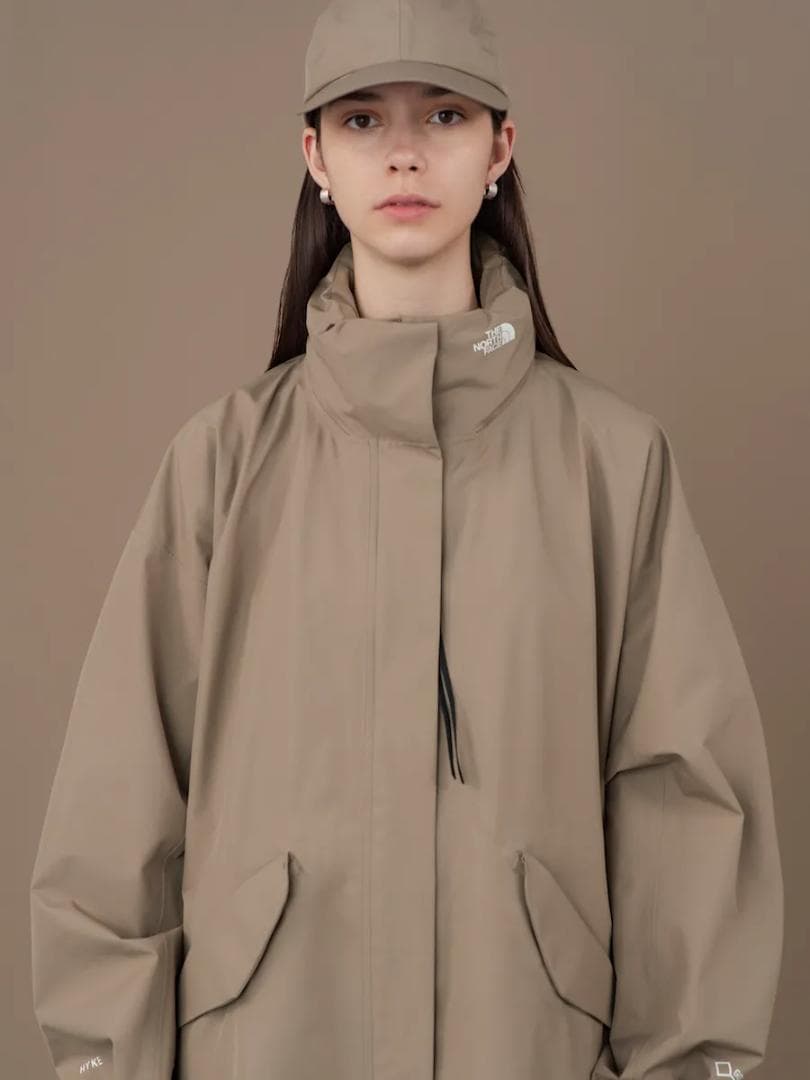 HYKE × THE NORTH FACE GTX MILITARY COAT