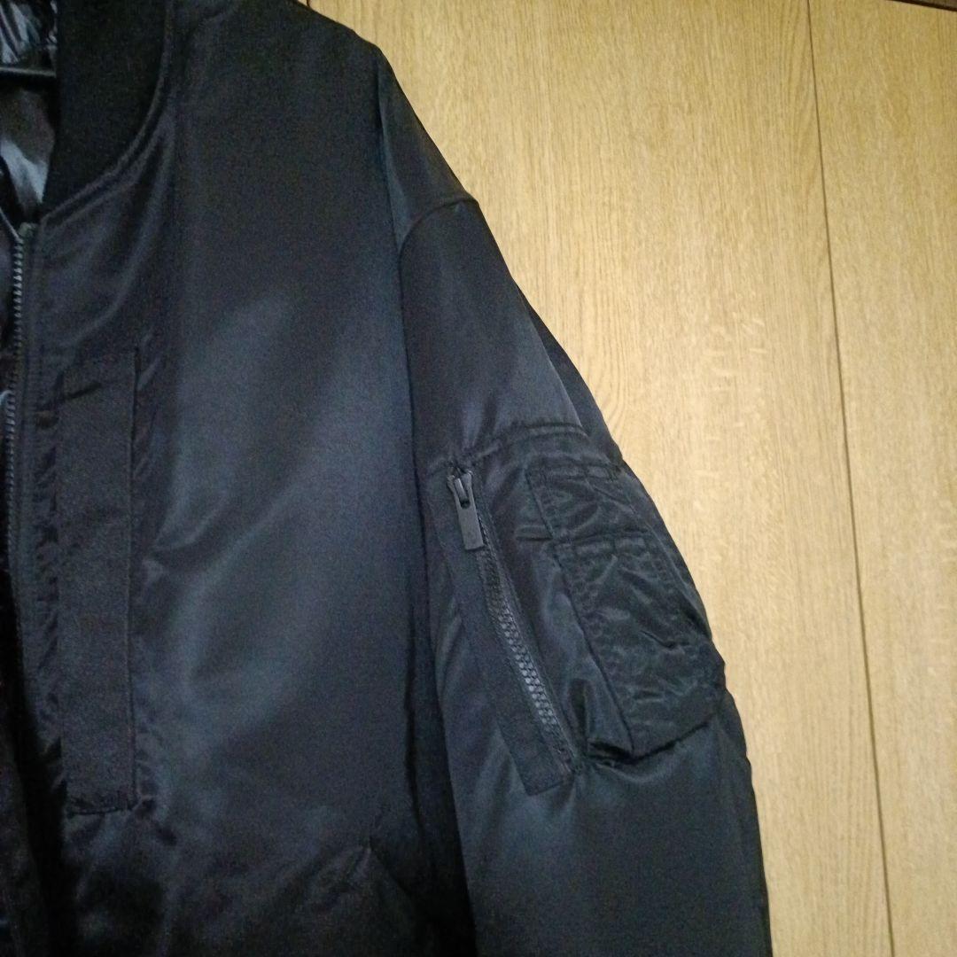 +j　ブラック MA-1 ジャケット 3XL