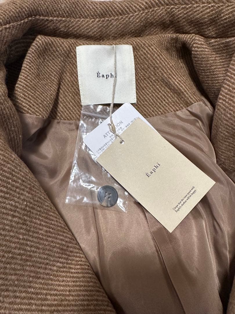 【Eaphi】新品 gunpatch waist mark long coat