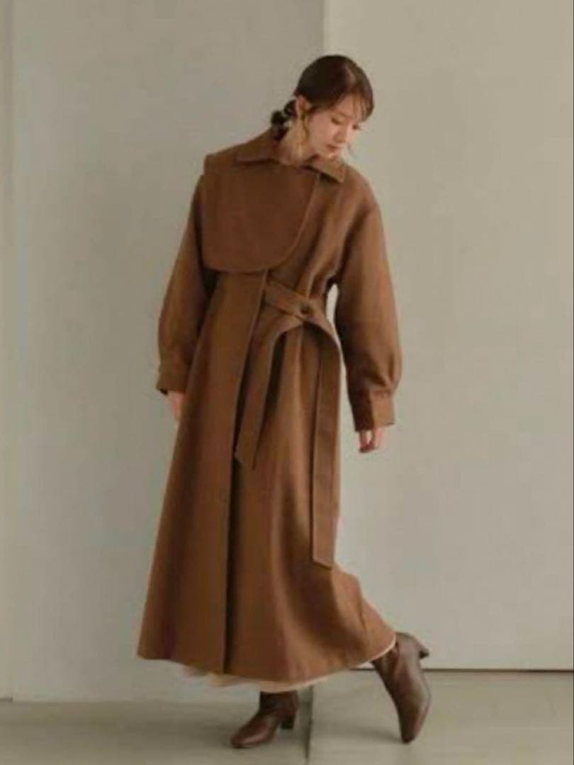 【Eaphi】新品 gunpatch waist mark long coat