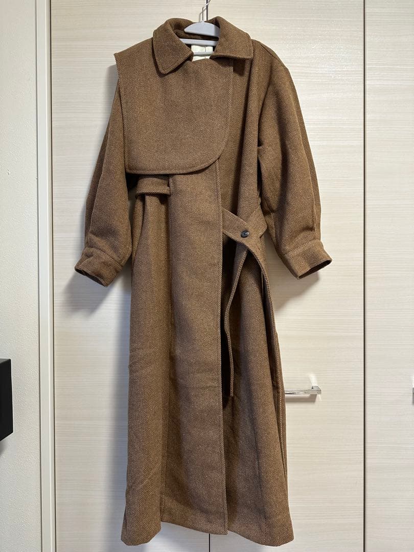 【Eaphi】新品 gunpatch waist mark long coat