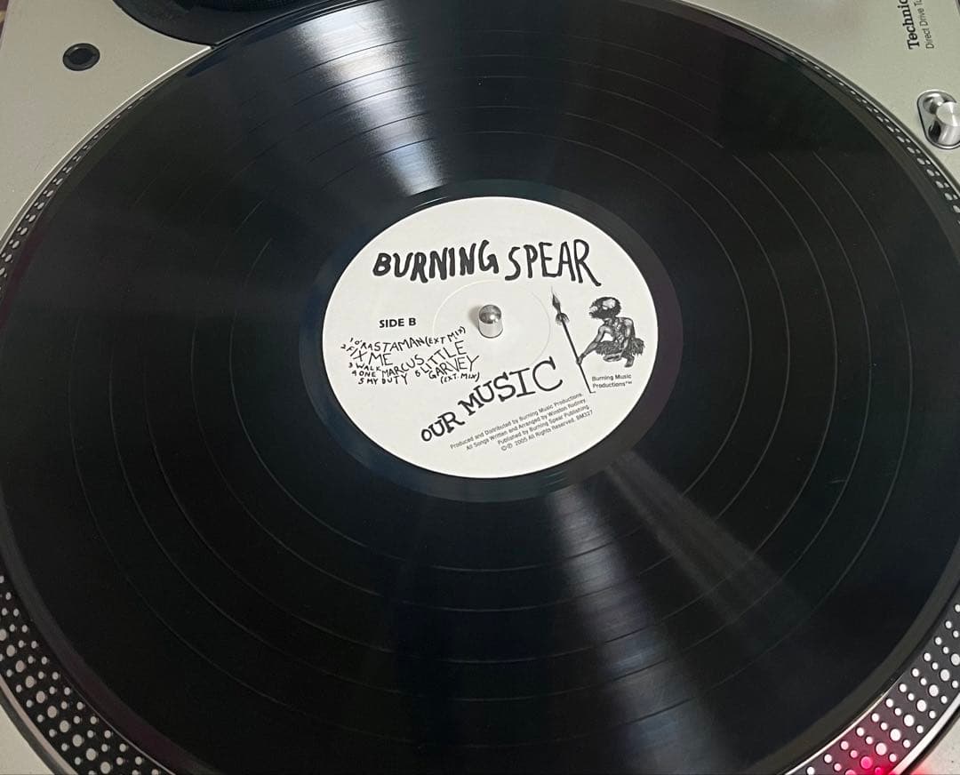 洋楽 BURNING SPEAR / OUR MUSIC / LP