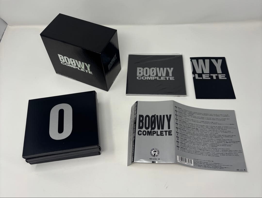 邦楽 BOOWY COMPLETE BOX CD