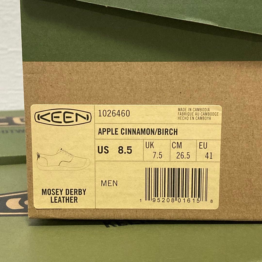 KEEN MOSEY DERBY LEATHER モージー ダービー レザー
