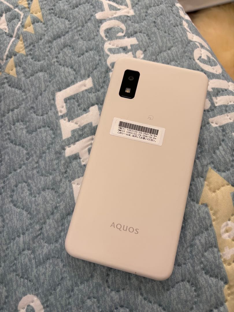 【動作確認済み】AQUOS wish3 A302SH ケース付 初期化済